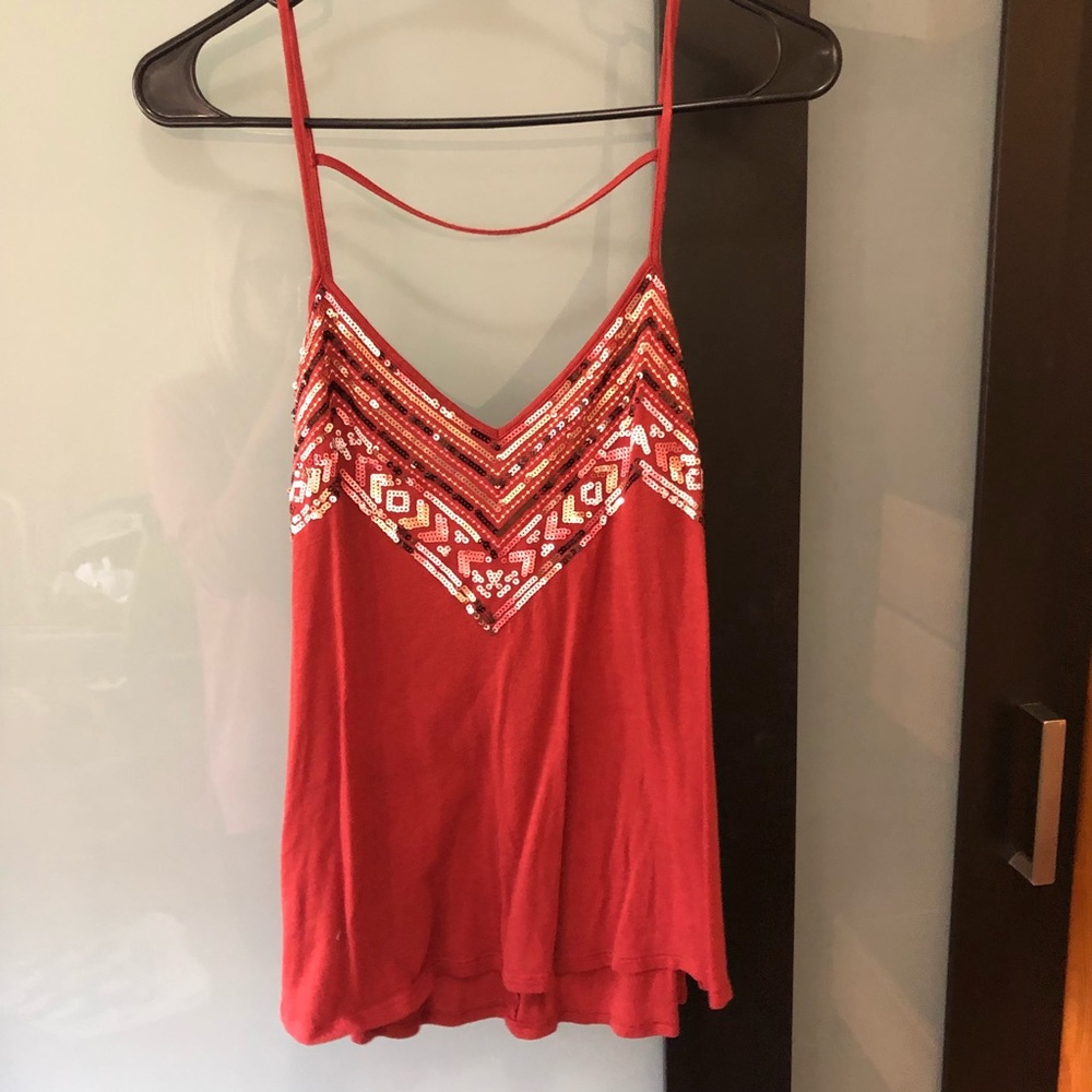 Express embellished tank